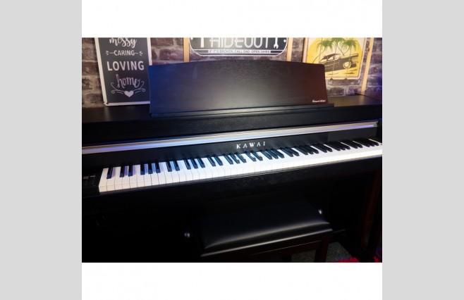 Used Kawai CA67 Satin Black Digital Piano Complete Package (SN:G336558) - Image 4